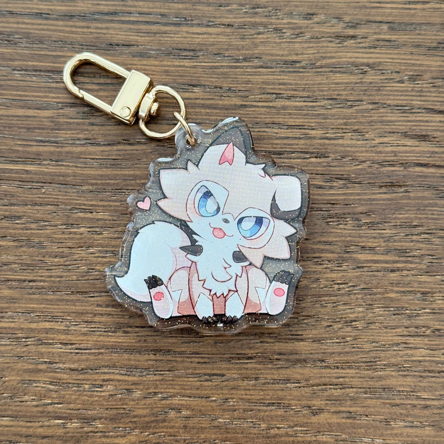 Lycanroc 2" Acrylic Keychain