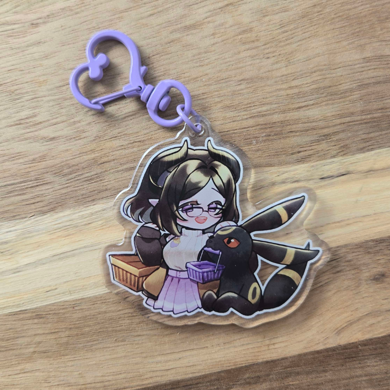 LoyallyBear Acrylic Keychain