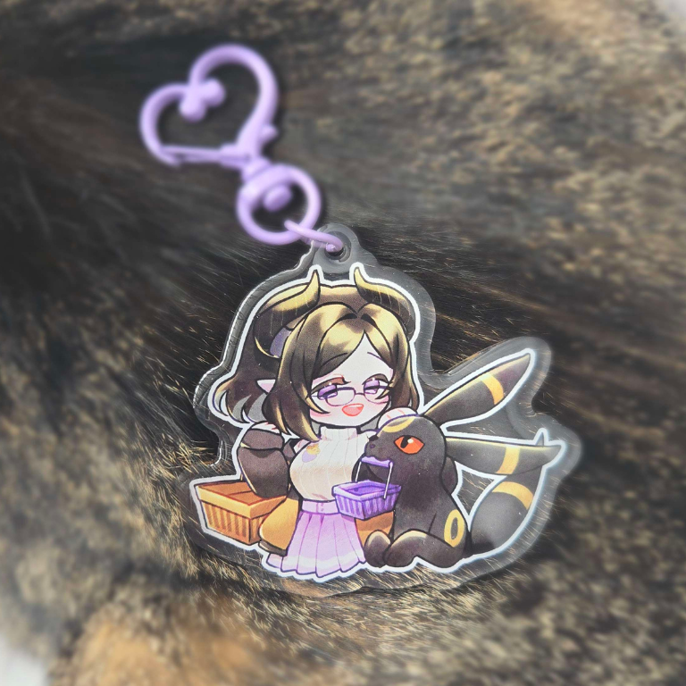 LoyallyBear Acrylic Keychain