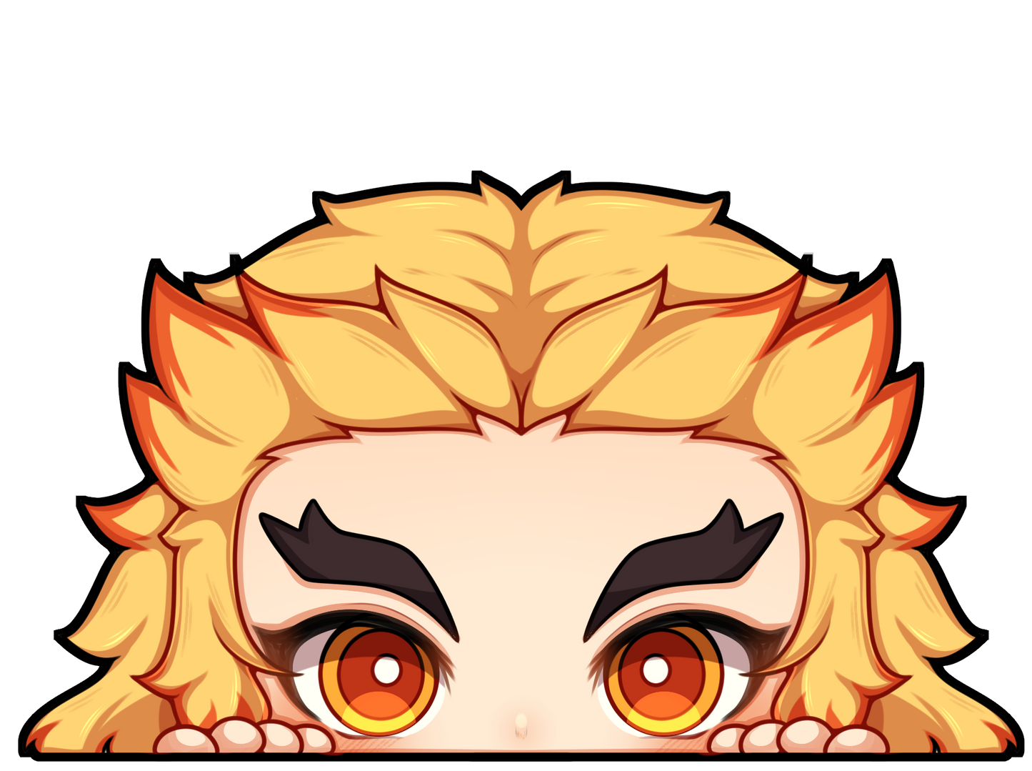 Rengoku Car Decal