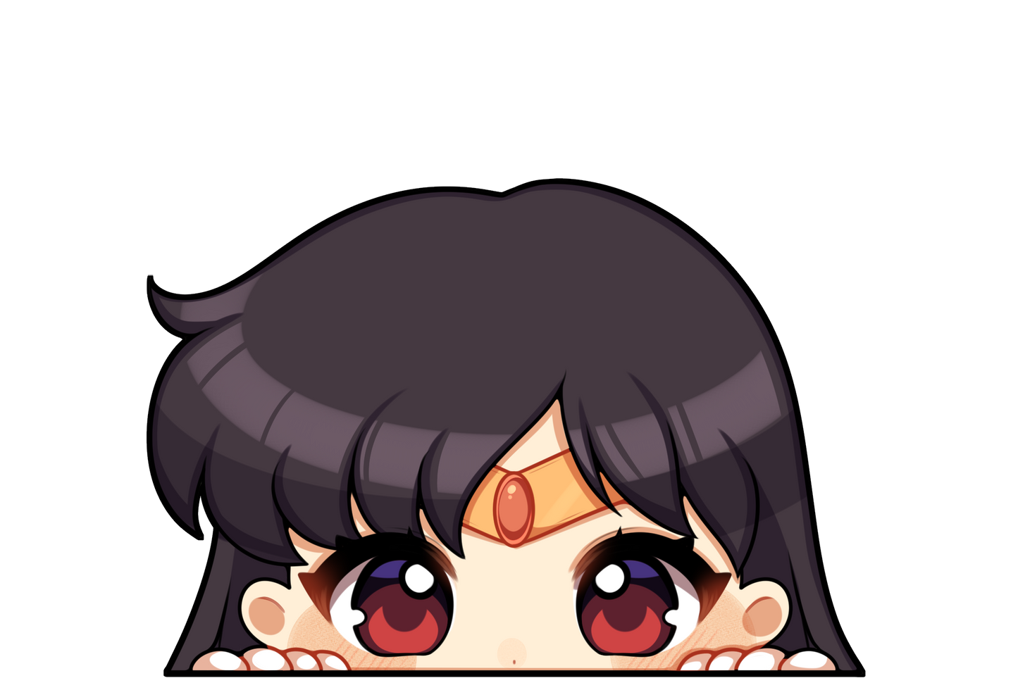 Sailor Mars Car Decal