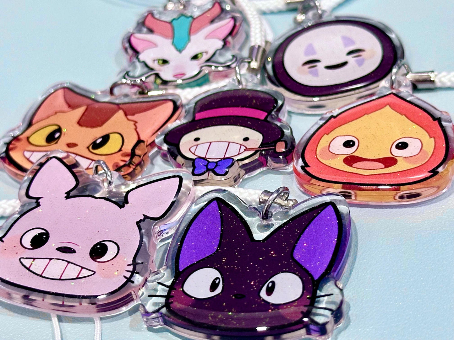 Ghibli Acrylic Charms