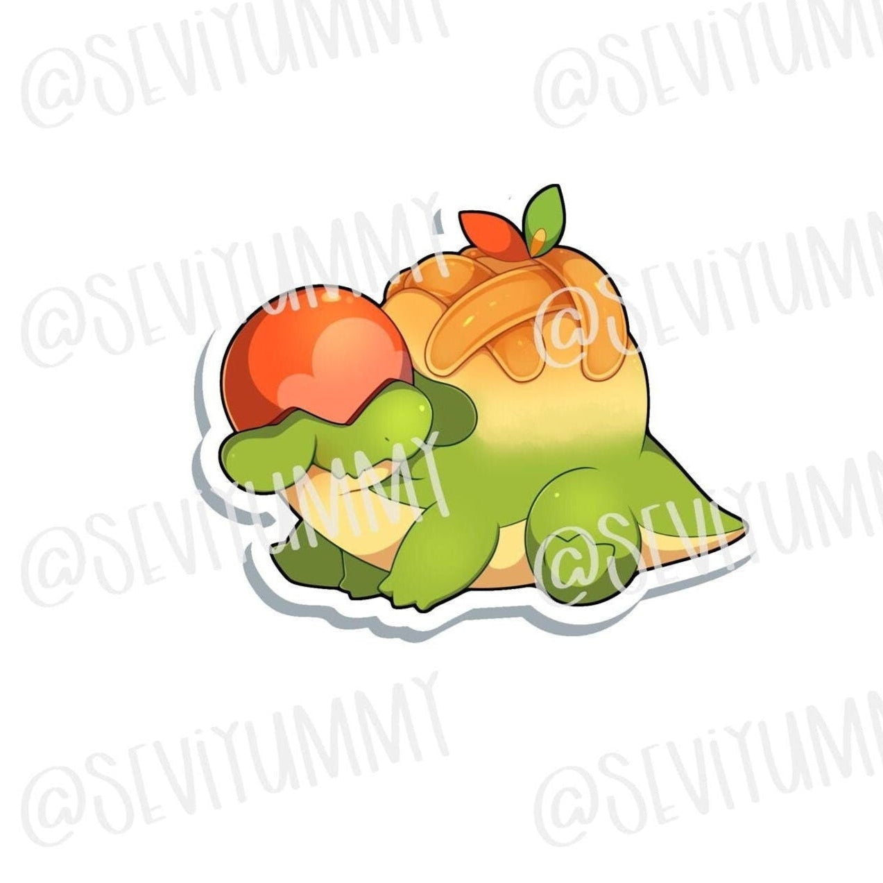 Appletun Sticker