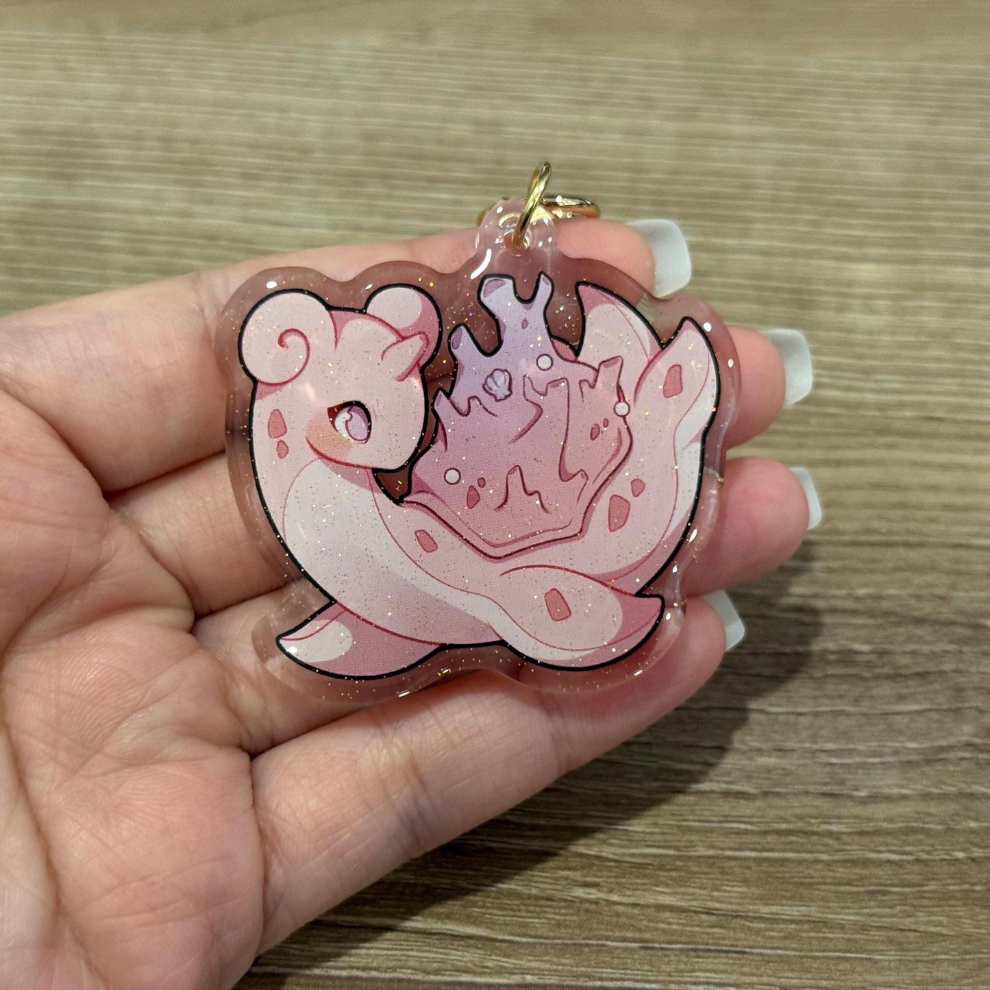 Shiny Lapras 2" Acrylic Keychain