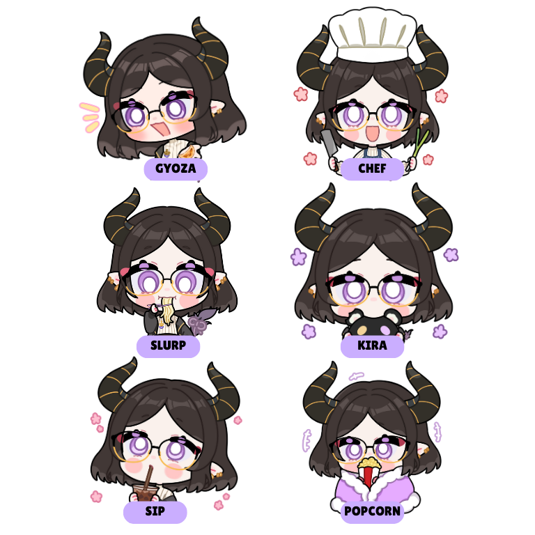 LoyallyBear Vinyl Sticker Sheets / Individual Stickers