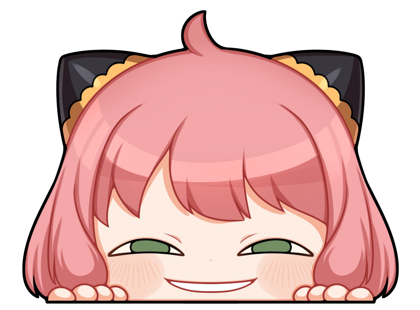 Anya Smug Car Decal