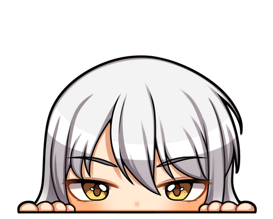 Ayame Peeker Car Decal