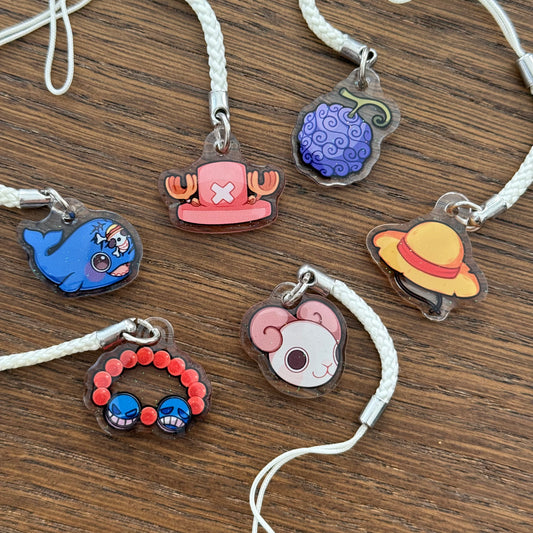 One Piece Acrylic Charms