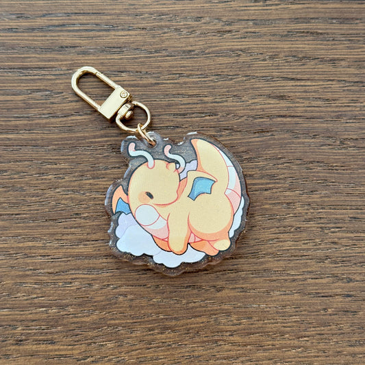 Dragonite 2" Acrylic Keychain