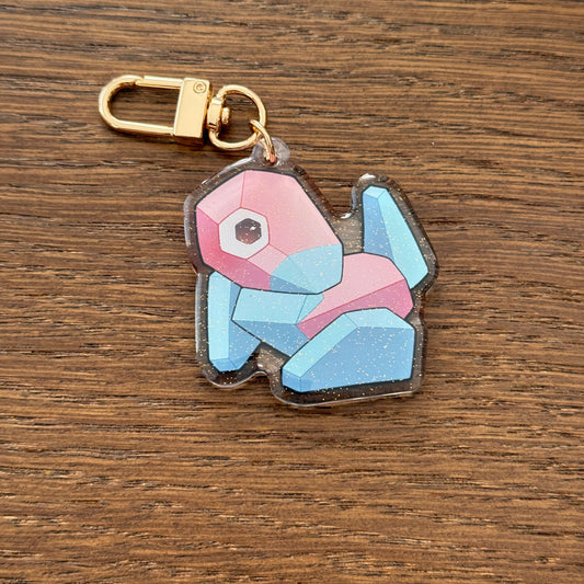 Porygon 2" Acrylic Keychain