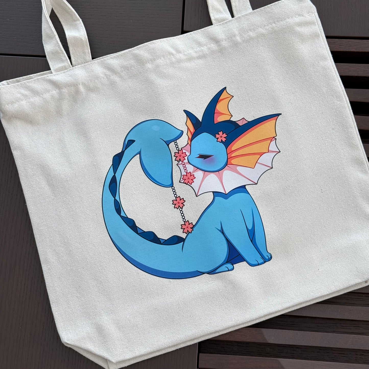Sakura Vaporeon Tote Bag