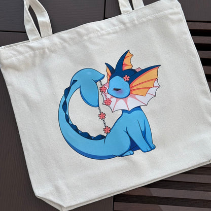 Sakura Vaporeon Tote Bag