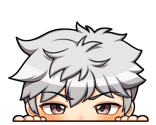 Haru Peeker Car Decal
