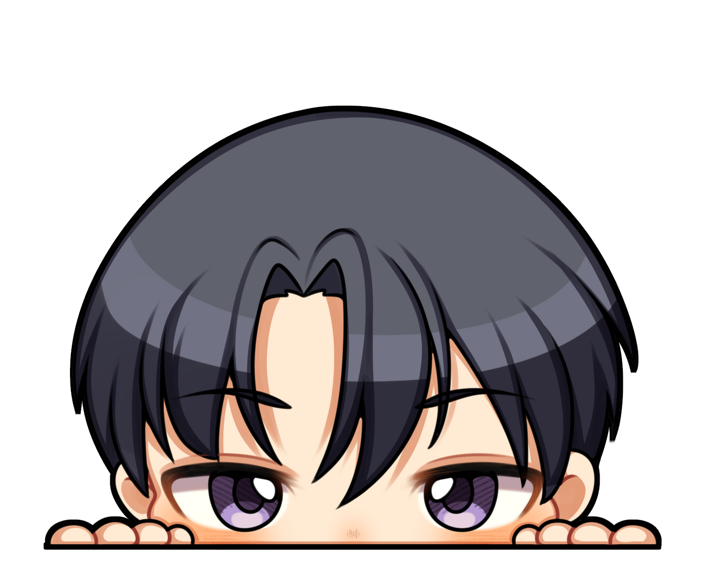 Hatori Peeker Car Decal