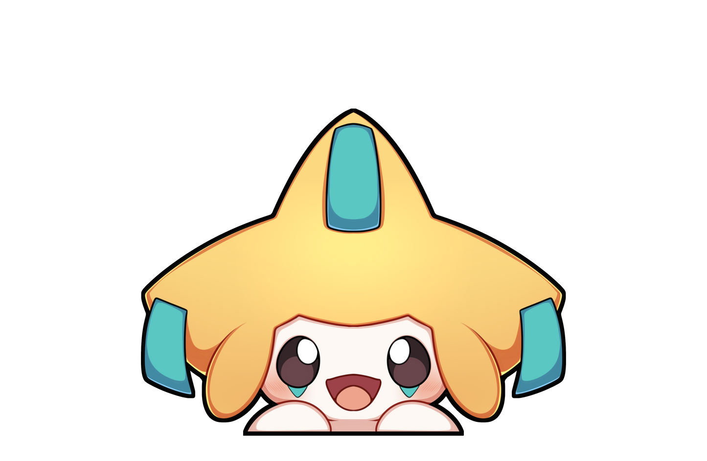 Jirach Car Decal