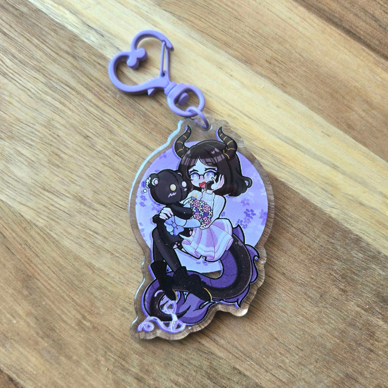 LoyallyBear Acrylic Keychain