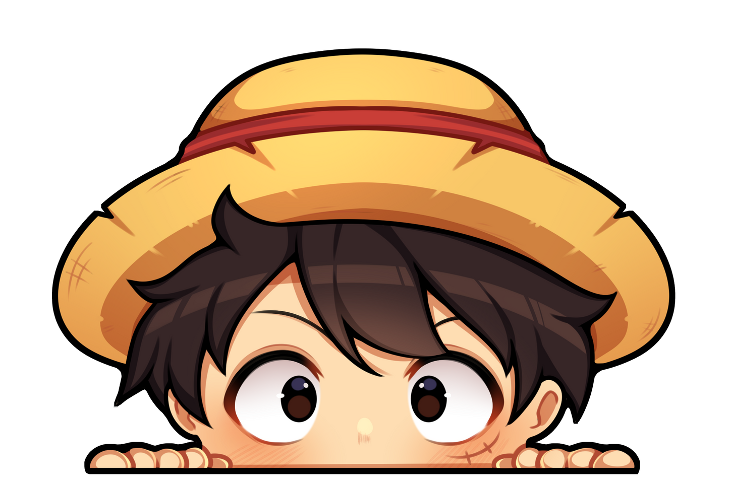 Luffy Car Decal