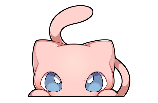 Mew Car Decal