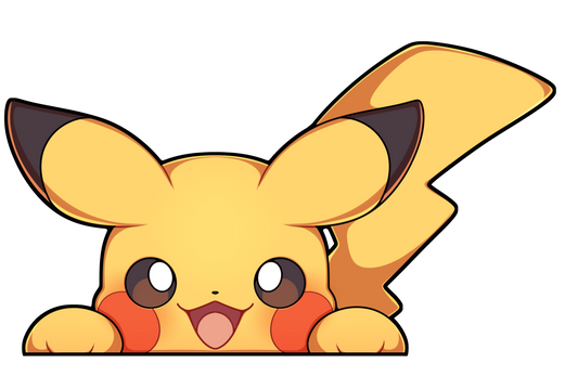Pika Car Decal