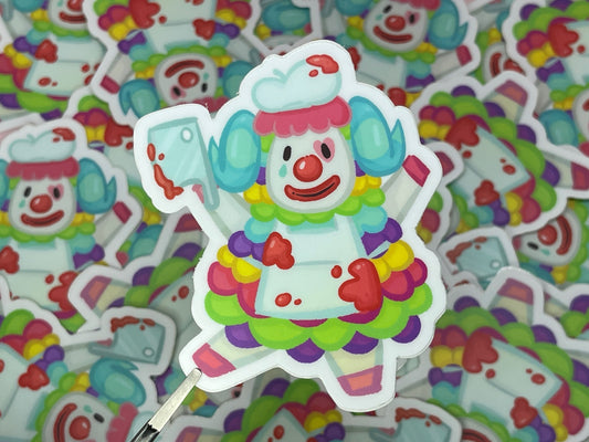 Animal Crossing Butcher Pietro Inspired Sticker