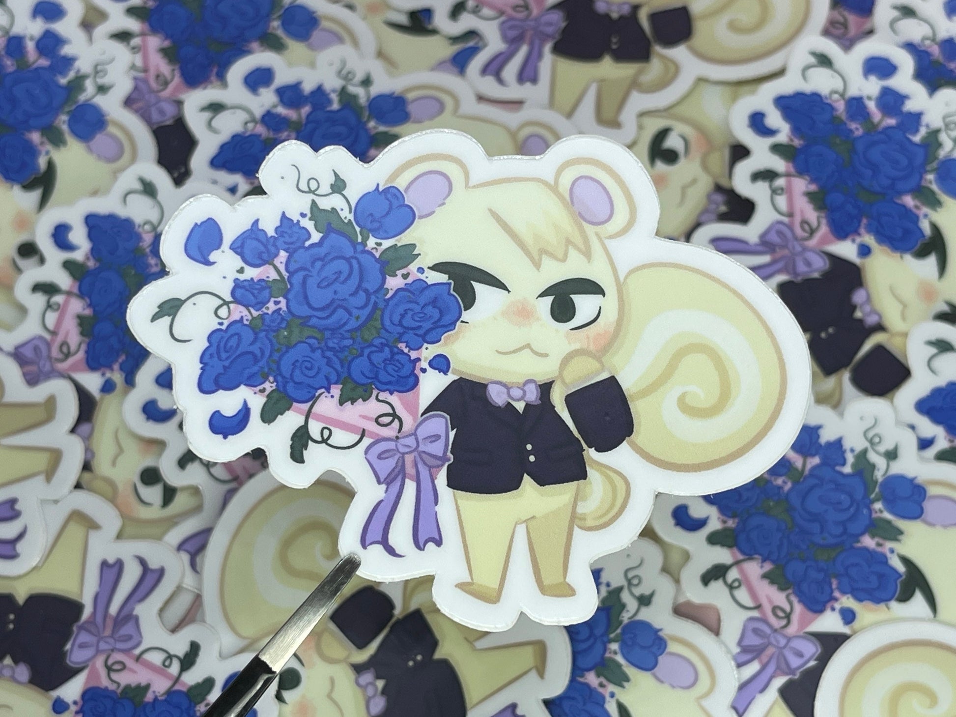 Animal Crossing Marshal Inspired Sticker