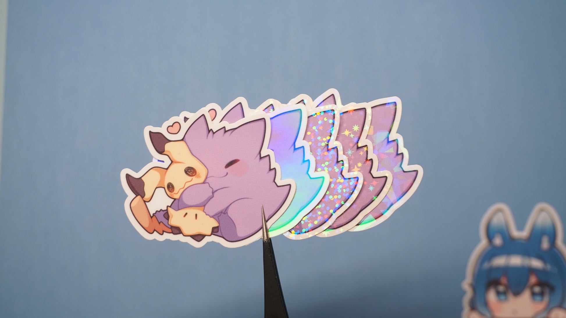 Gengar Mimikyu Sticker