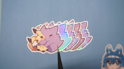 Gengar Mimikyu Sticker