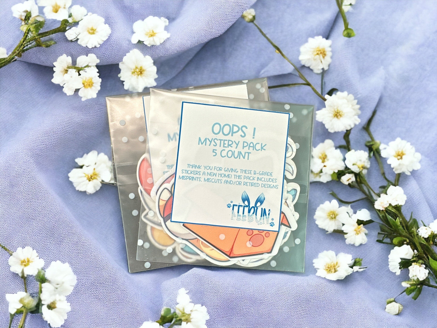 Oops Mystery Sticker Pack | B Grade