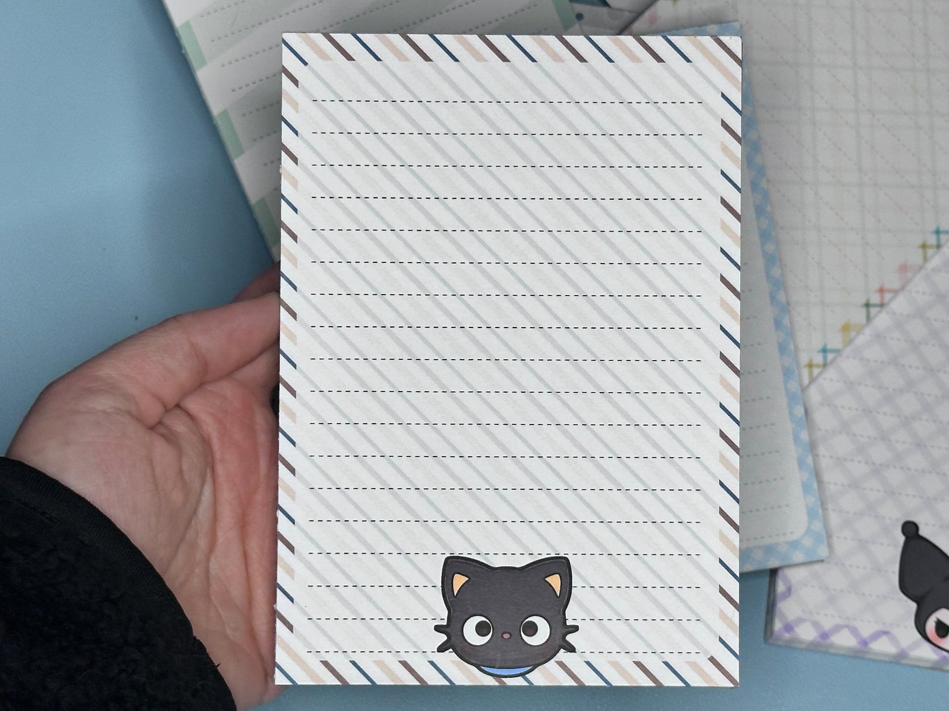 Cute Animals Memo Note Pad | Kawaii Art Pastel Aesthetic Stationery | School Supplies, Journaling, Scrapbooking