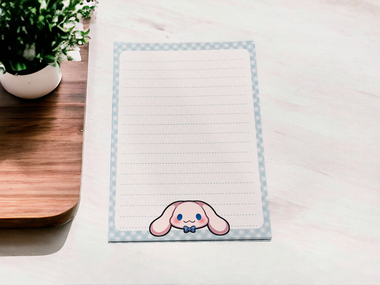 Cute Animals Memo Note Pad | Kawaii Art Pastel Aesthetic Stationery | School Supplies, Journaling, Scrapbooking