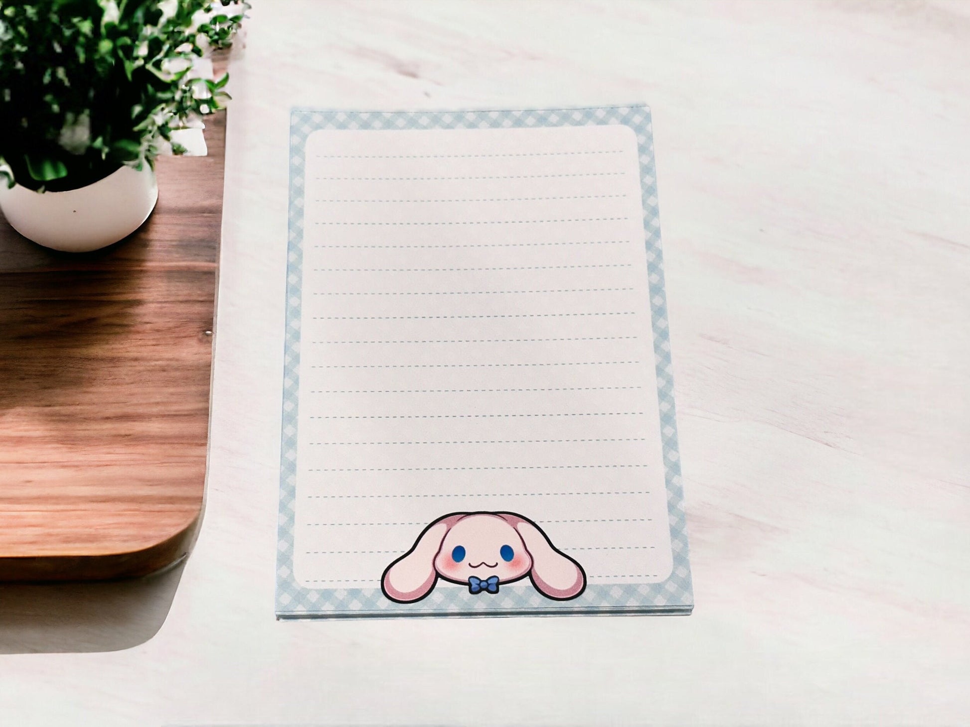 Cute Animals Memo Note Pad | Kawaii Art Pastel Aesthetic Stationery | School Supplies, Journaling, Scrapbooking