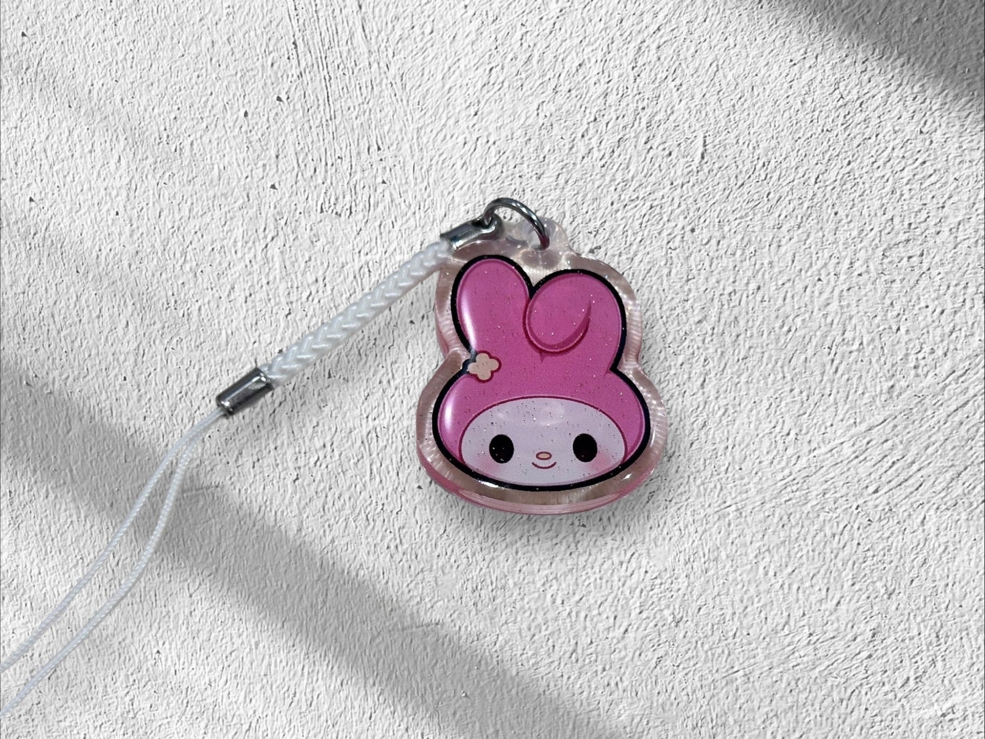 Chibi Animals 1.5” Acrylic Glitter Charms | Cute Kawaii Accessories