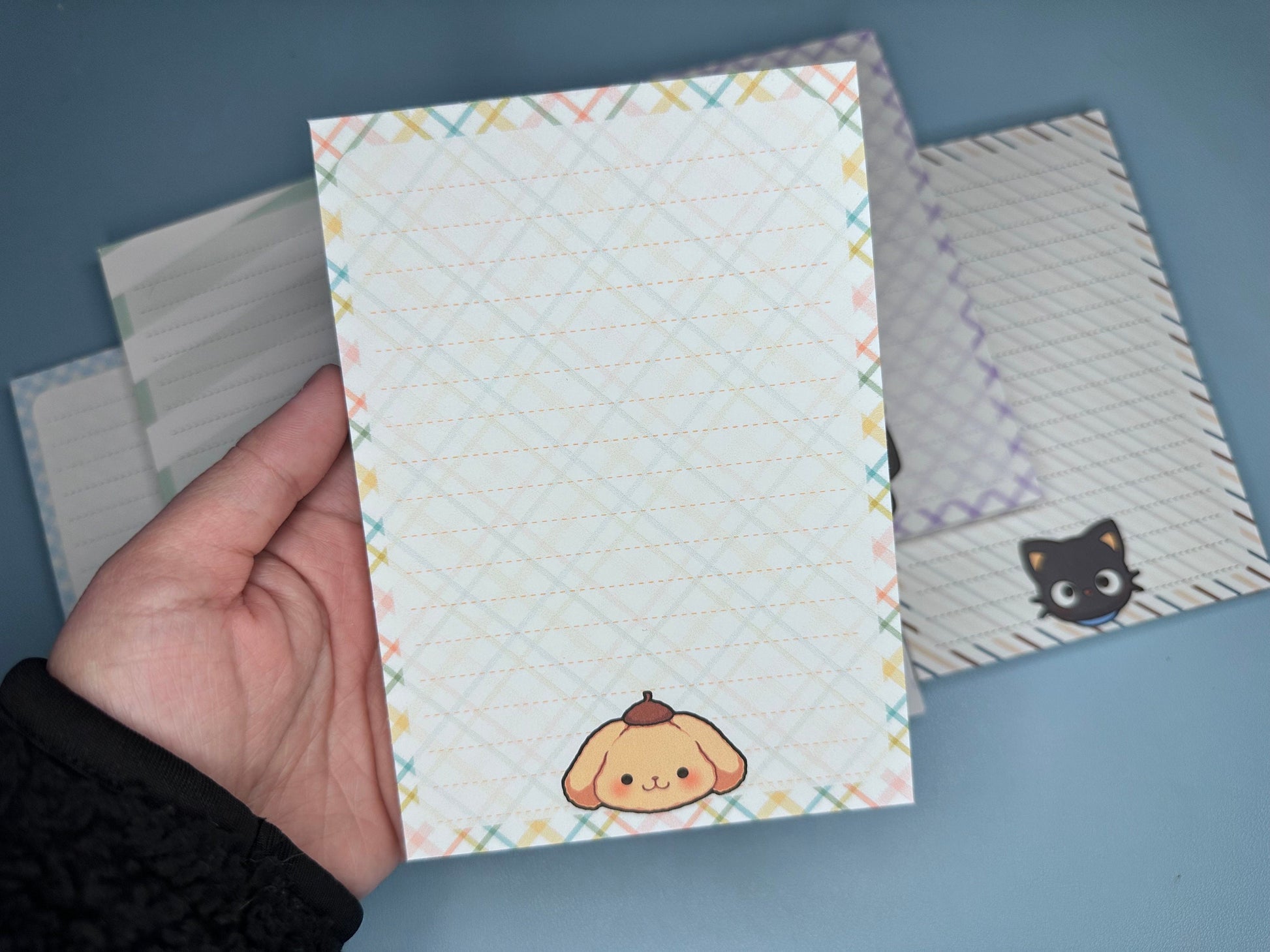 Cute Animals Memo Note Pad | Kawaii Art Pastel Aesthetic Stationery | School Supplies, Journaling, Scrapbooking