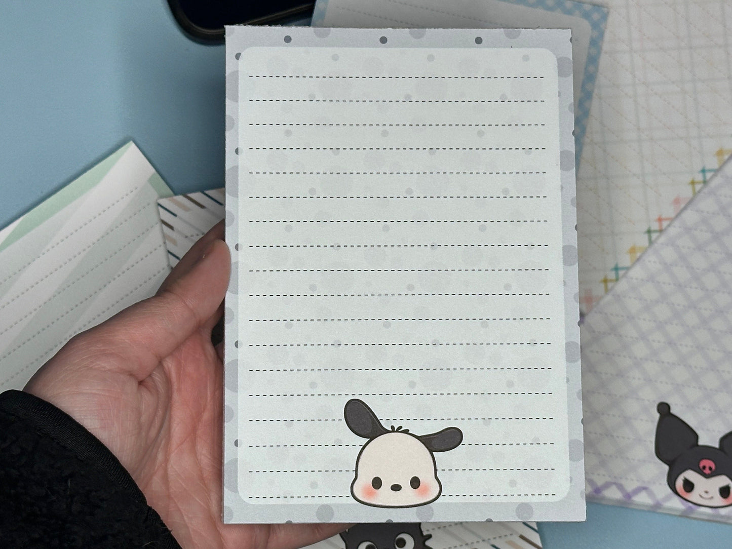 Cute Animals Memo Note Pad | Kawaii Art Pastel Aesthetic Stationery | School Supplies, Journaling, Scrapbooking