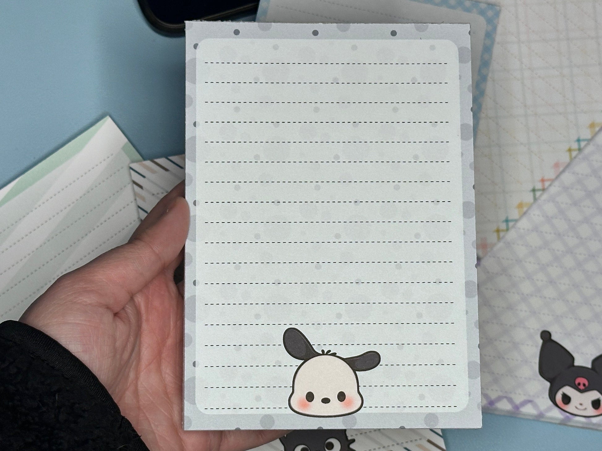 Cute Animals Memo Note Pad | Kawaii Art Pastel Aesthetic Stationery | School Supplies, Journaling, Scrapbooking