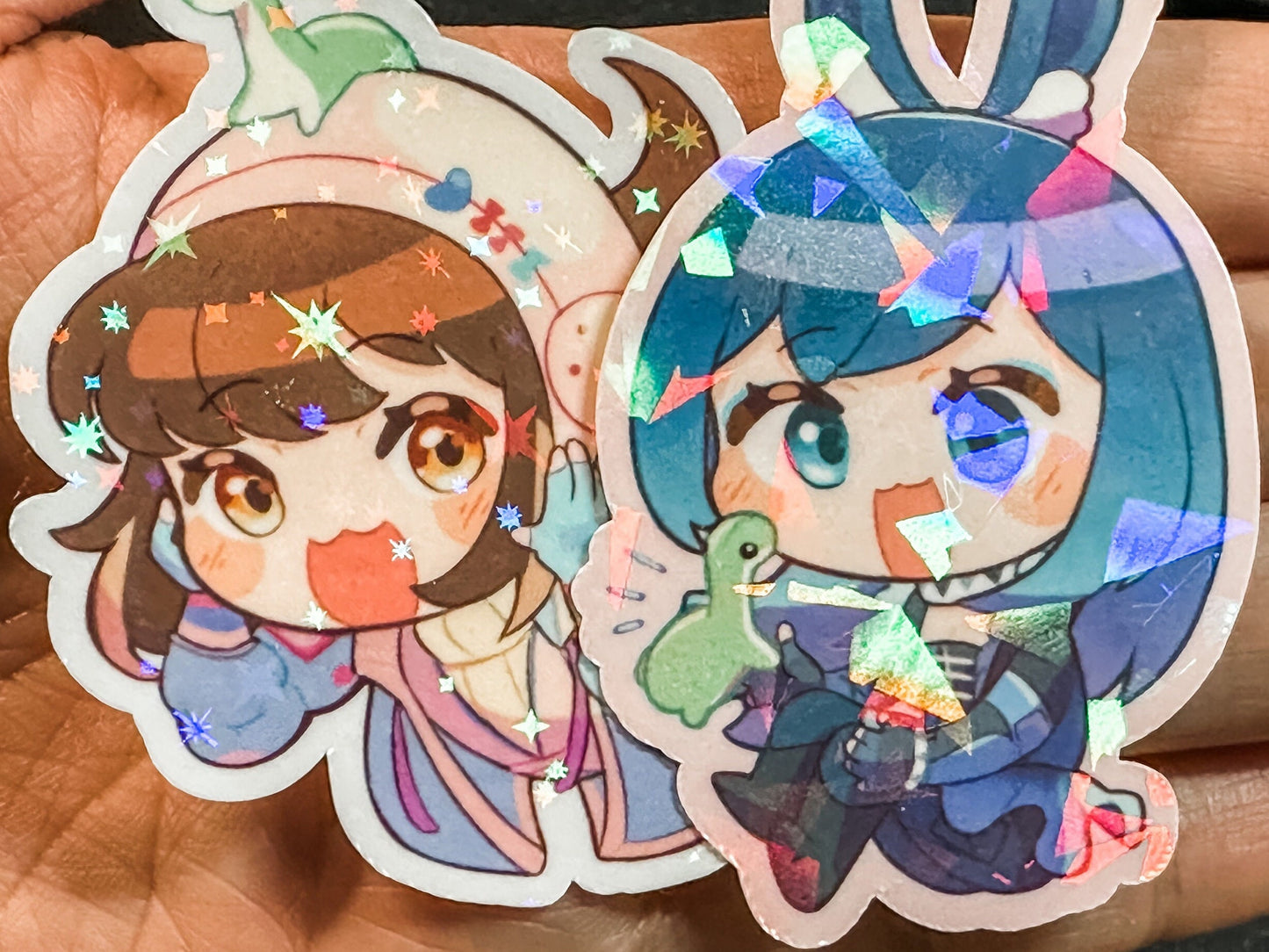 Custom Holographic Vinyl Stickers | Die Cut Stickers | Logo Stickers | 2" 3" 4" Any Shape
