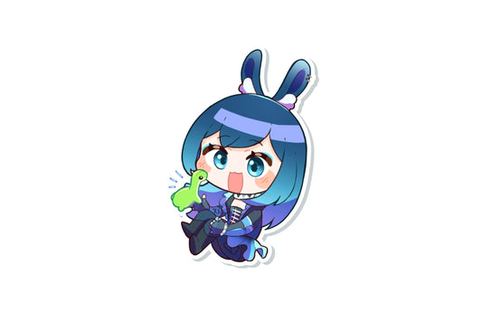 Feefee & Nessie Sticker Merch