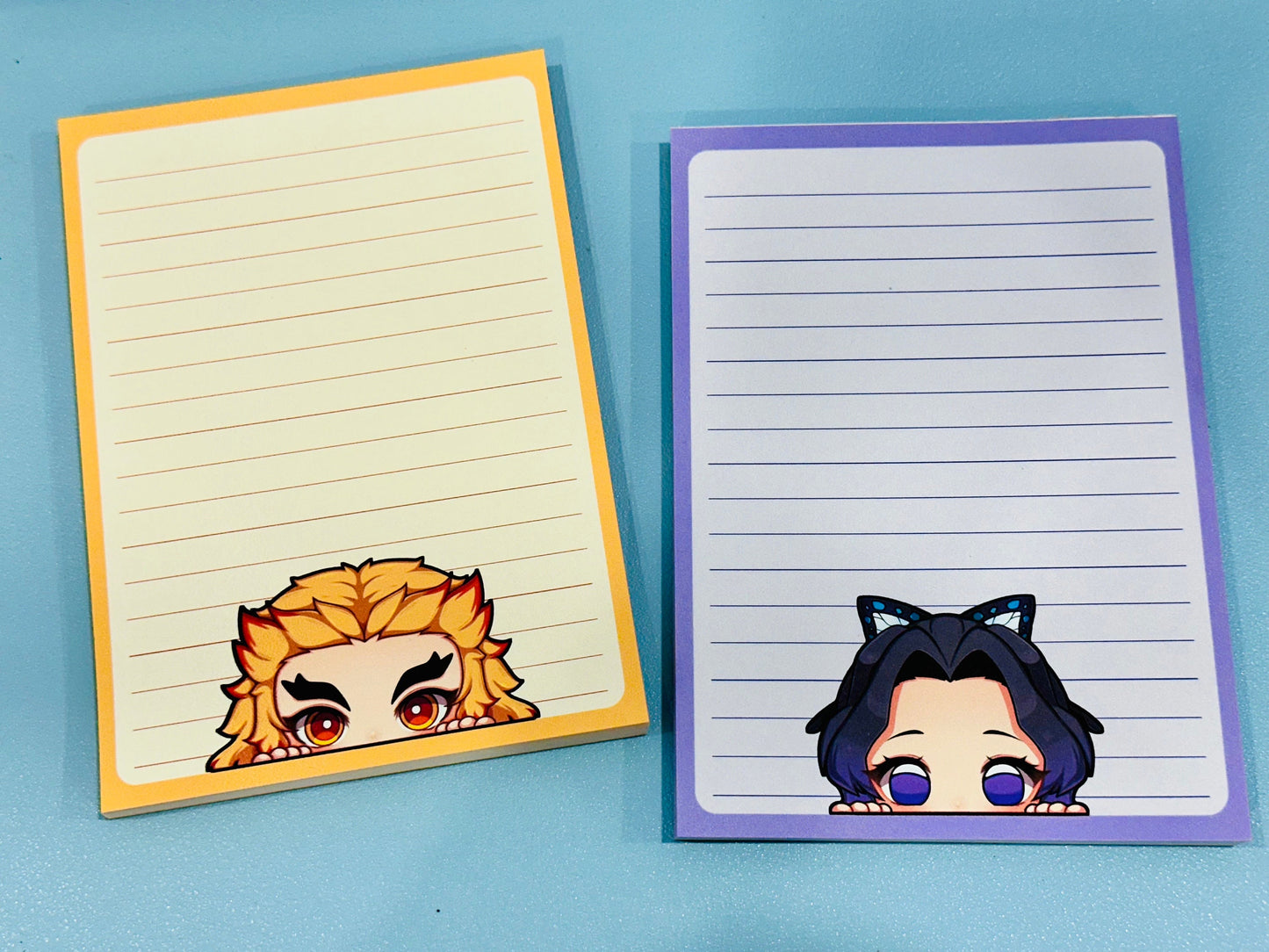 Memo pads Chibi Anime Peeker Characters Note Pad | School Supplies, Journaling, Scrapbooking