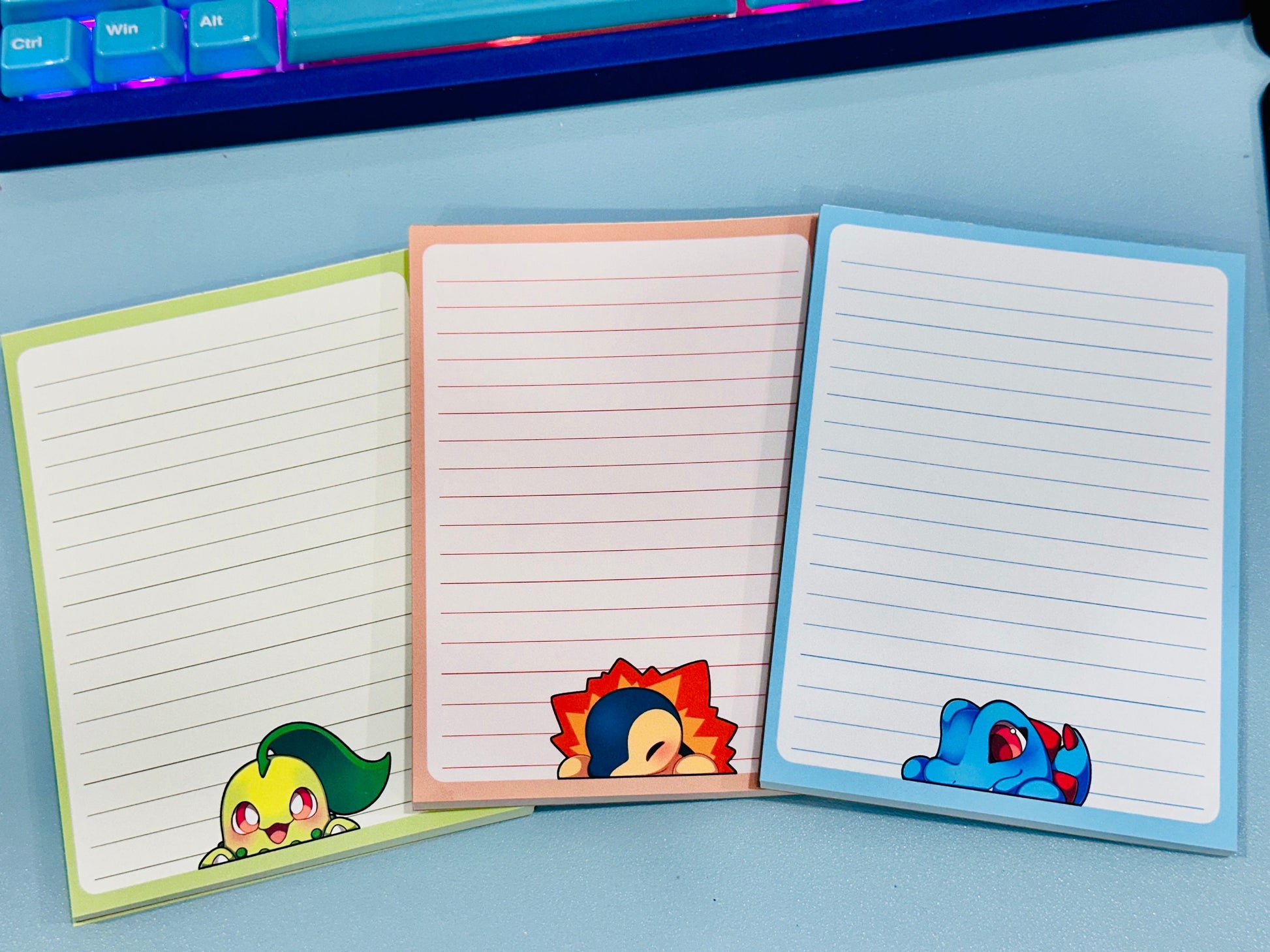 Memo Notepad Poke Starters Gen 2 Peekers | School Supplies, Scrapbooking, Journaling