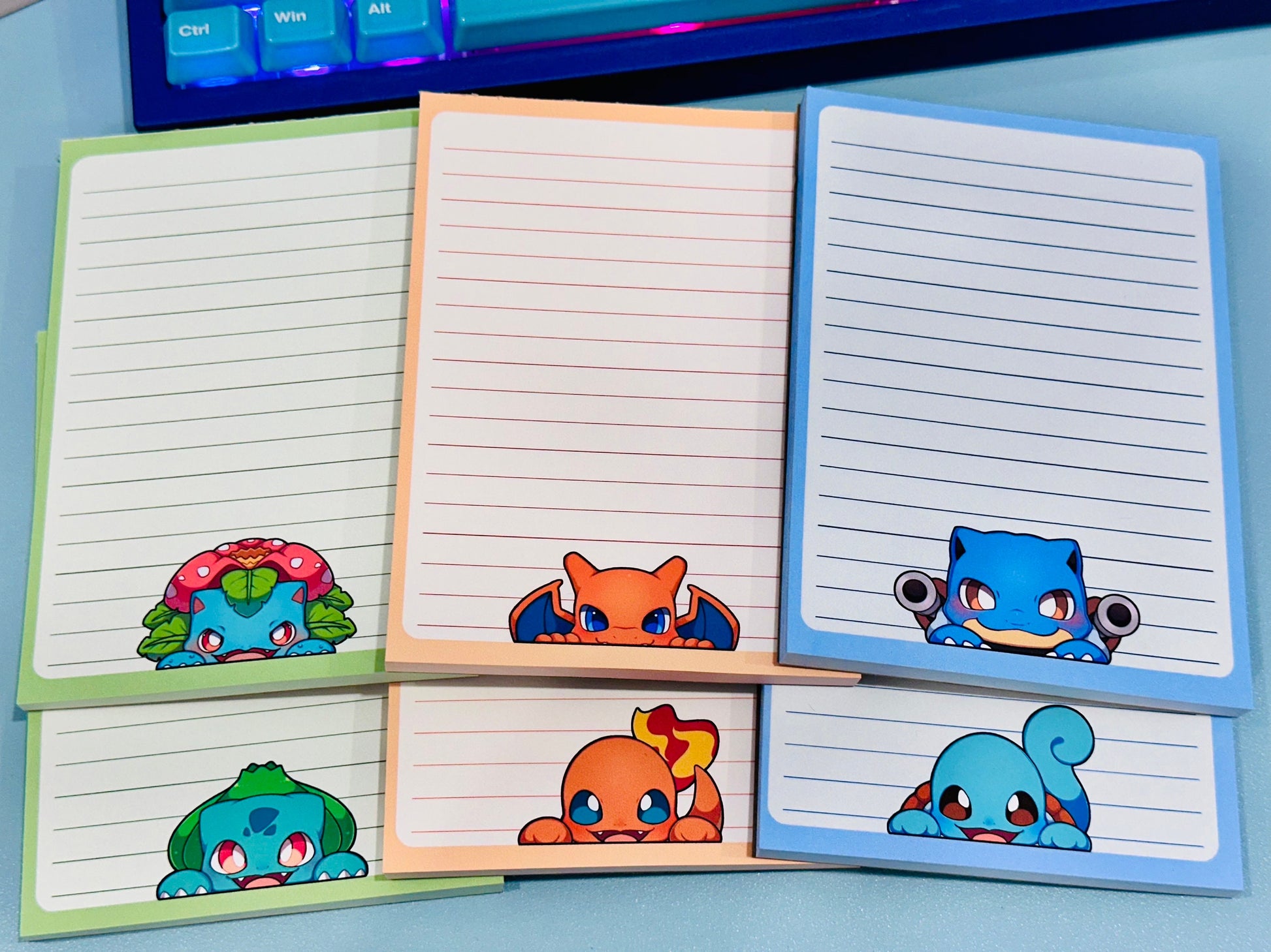 Memo Pad Poke Starters Peekers Characters Note Pad | School Supplies, Scrapbooking