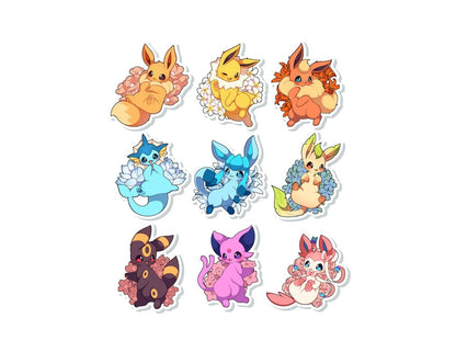 Eeveelution 2"/2.5” Acrylic Keychain