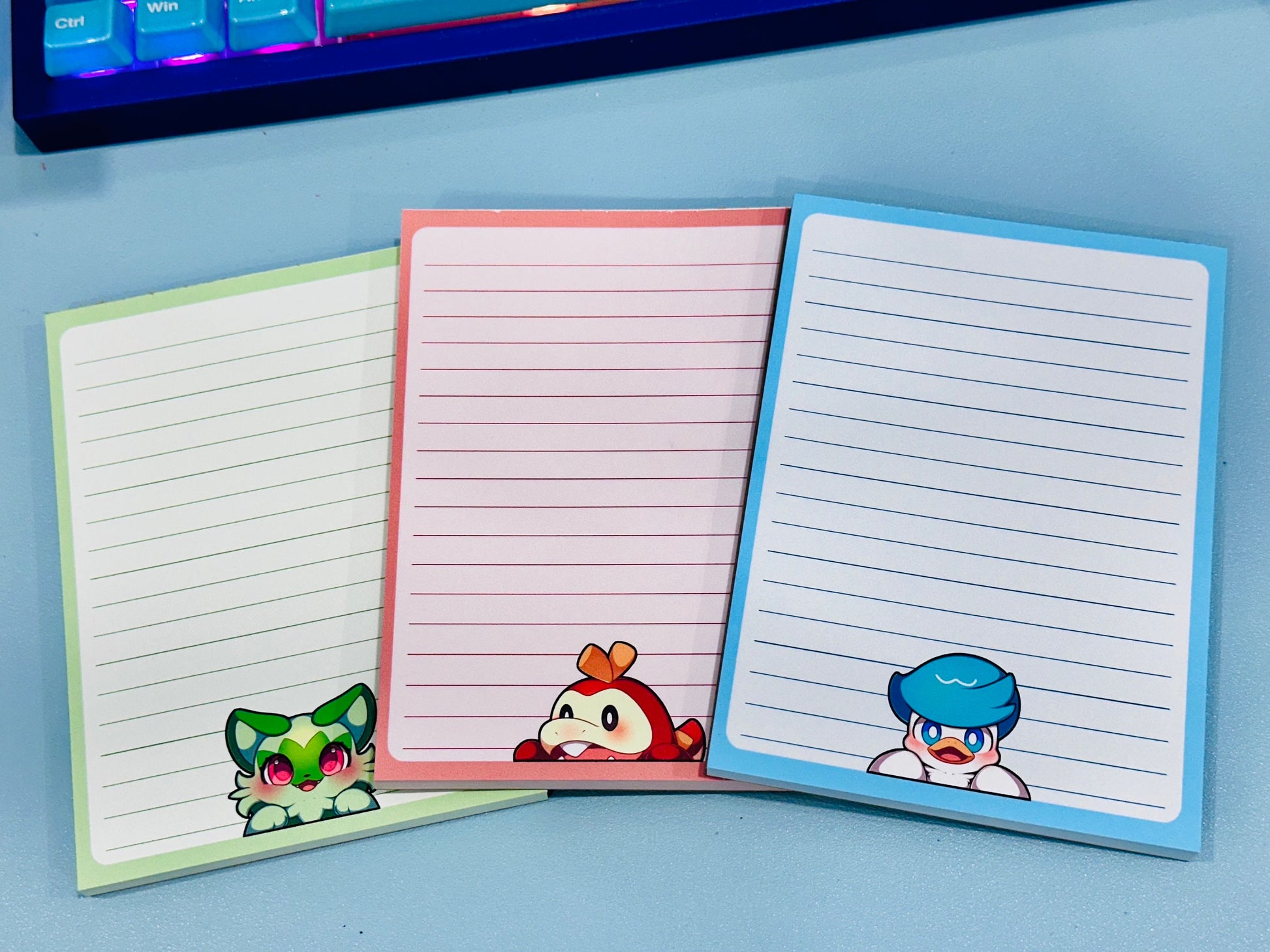 Memo Pad Poke Starters Peekers Characters Note Pad | School Supplies, Scrapbooking