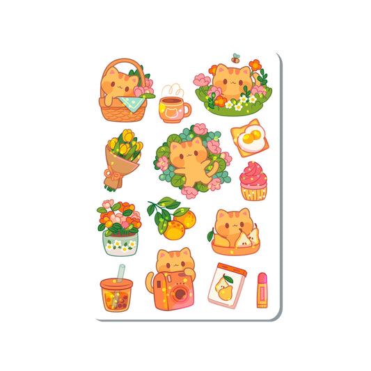Garden Picnic Cat | SS060