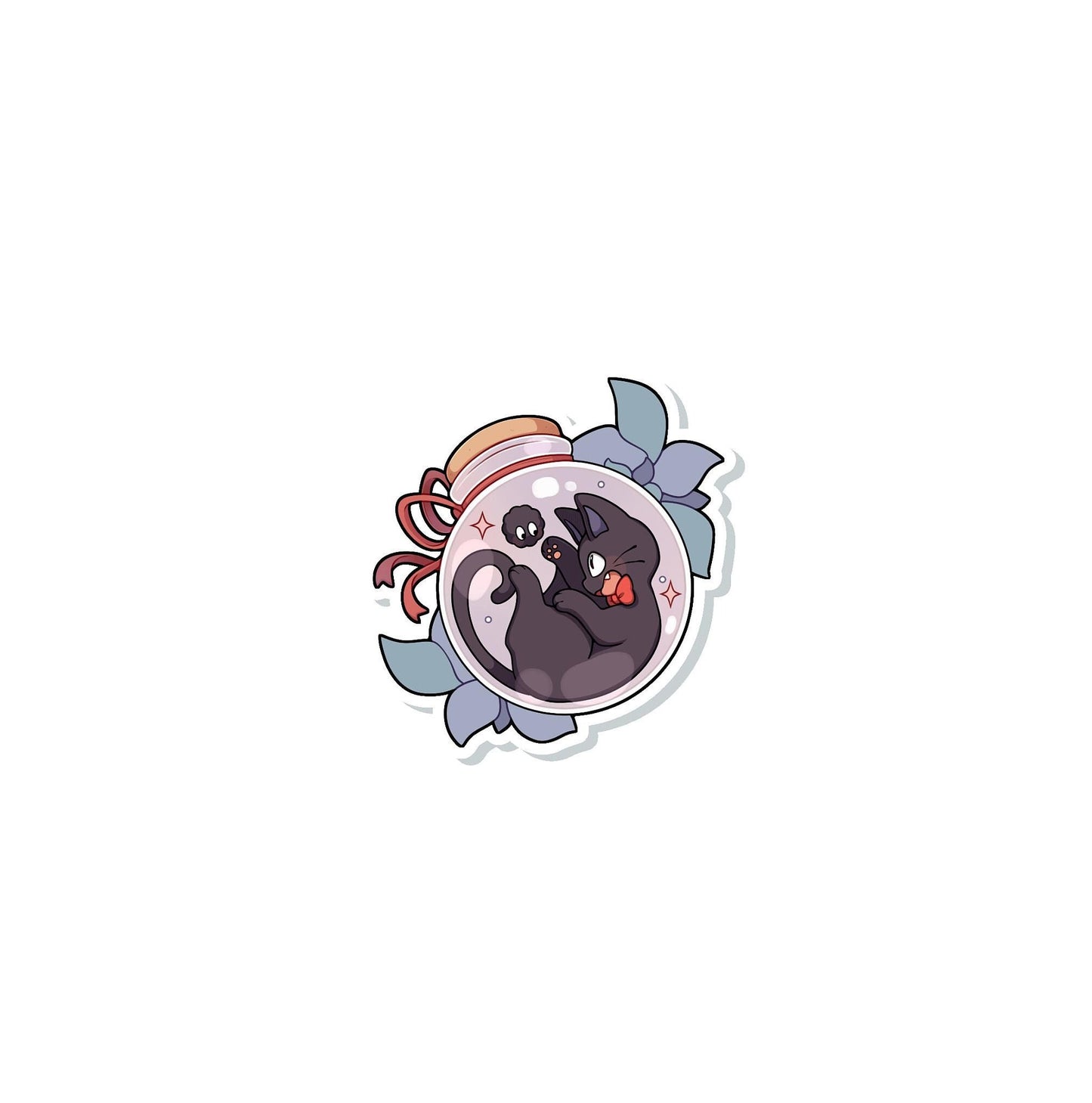 Jiji In a Bottle Sticker