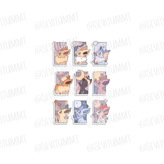 Eeveelution Stickers
