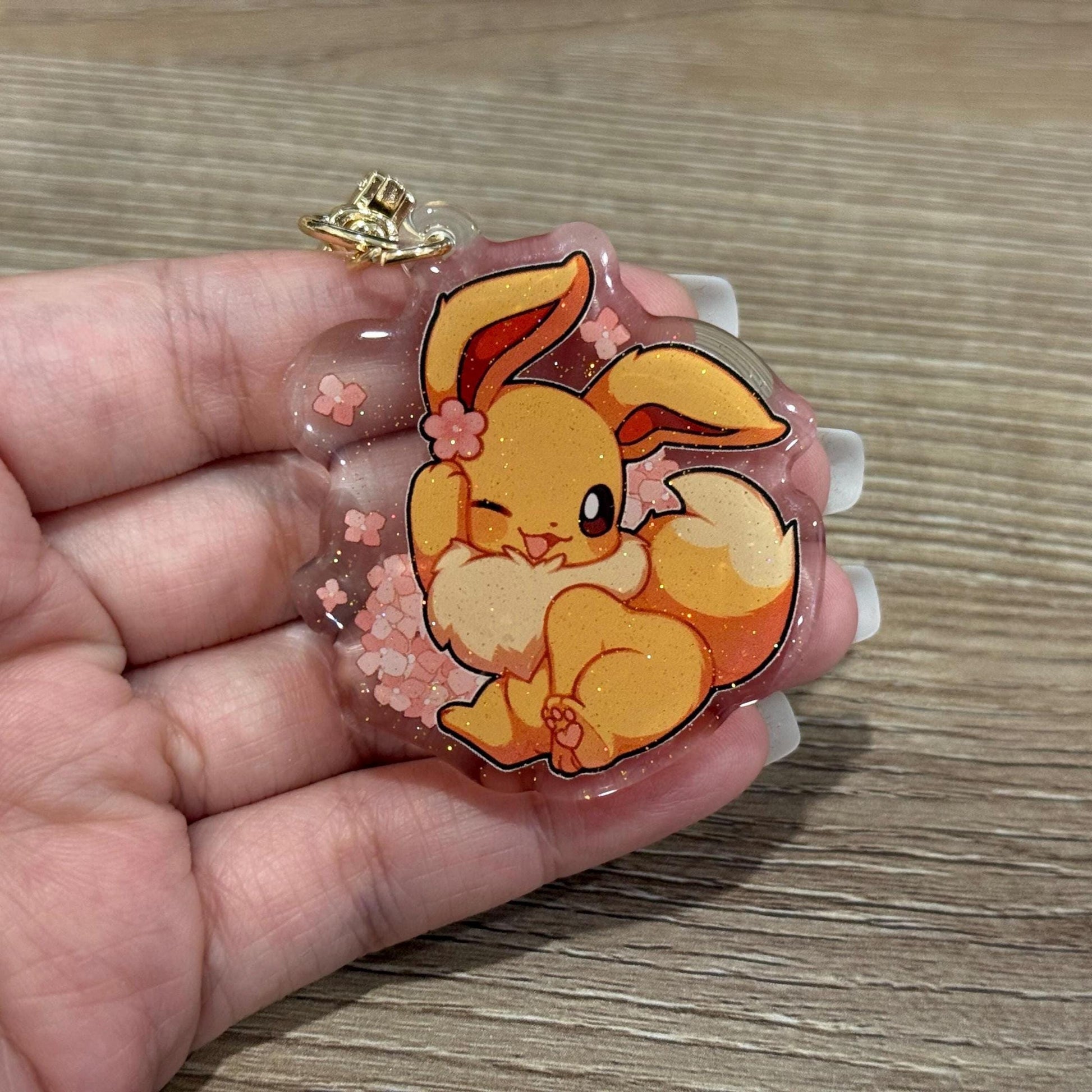 Eevee 2" Acrylic Keychain