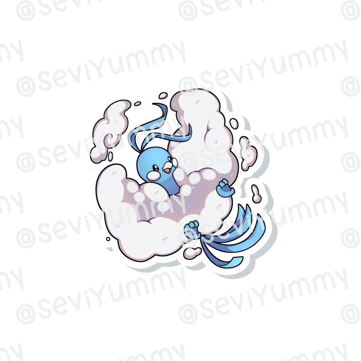 Altaria Sticker