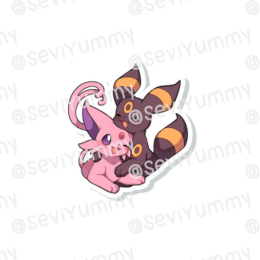 Umbreon Espeon Sticker