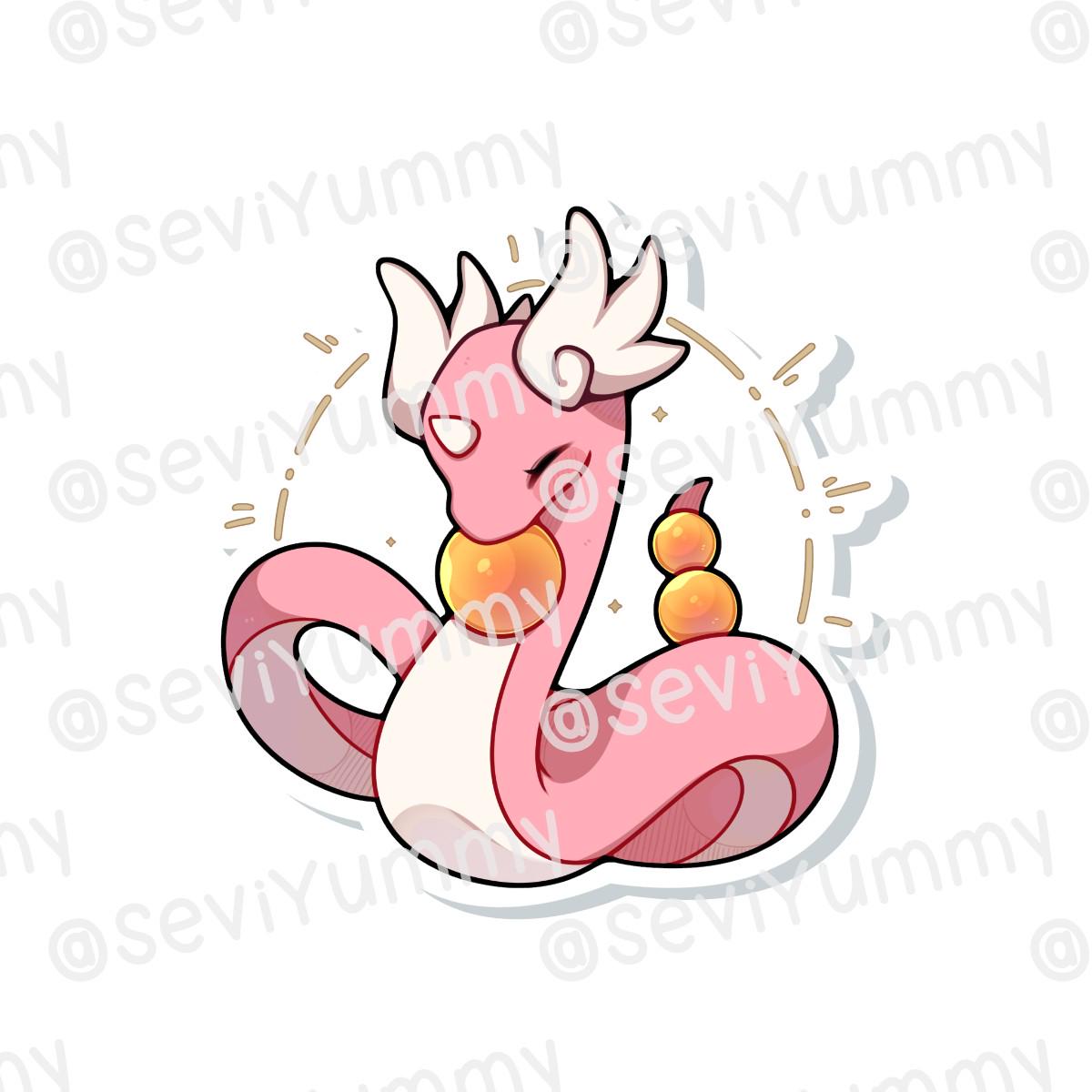Shiny Dragonair Sticker