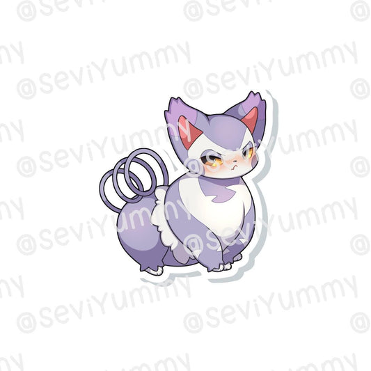 Purugly Sticker